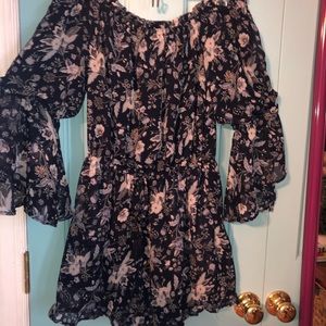 American Eagle Off the Shoulder Romper